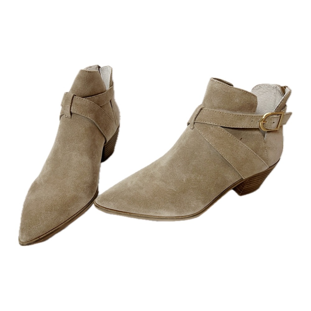 Sole Society Tan Ankle Boots